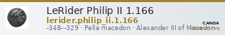LeRider Philip II 1.166 — CANOA