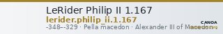 LeRider Philip II 1.167 — CANOA