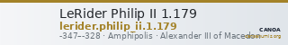 LeRider Philip II 1.179 — CANOA