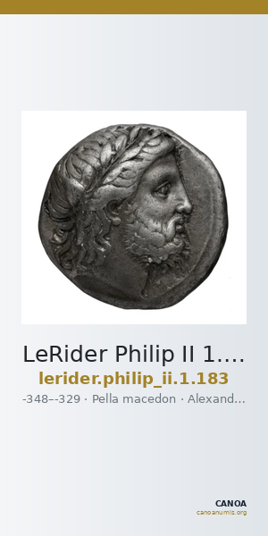LeRider Philip II 1.183 — CANOA