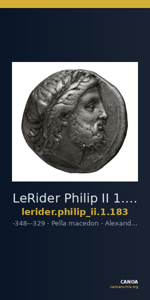 LeRider Philip II 1.183 — CANOA
