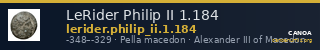 LeRider Philip II 1.184 — CANOA