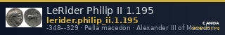 LeRider Philip II 1.195 — CANOA