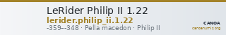 LeRider Philip II 1.22 — CANOA