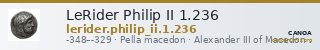 LeRider Philip II 1.236 — CANOA