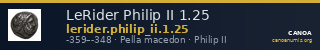 LeRider Philip II 1.25 — CANOA