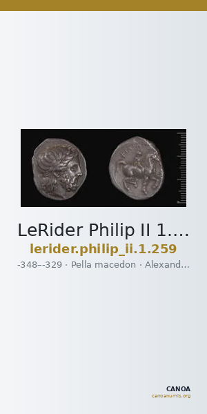 LeRider Philip II 1.259 — CANOA