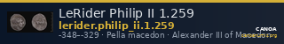 LeRider Philip II 1.259 — CANOA