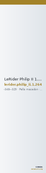 LeRider Philip II 1.264 — CANOA
