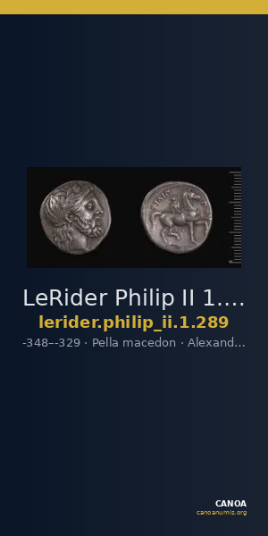 LeRider Philip II 1.289 — CANOA