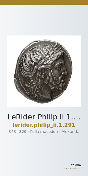 LeRider Philip II 1.291 — CANOA