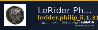 LeRider Philip II 1.316 — CANOA