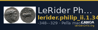 LeRider Philip II 1.341A — CANOA