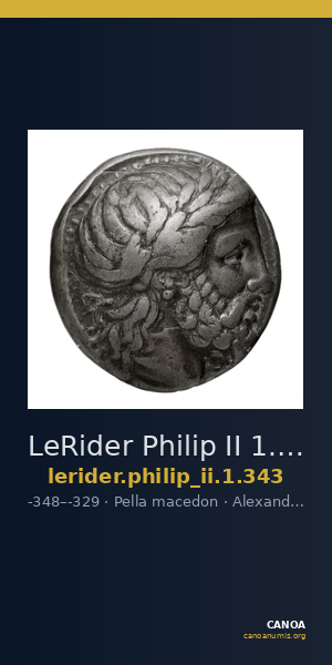 LeRider Philip II 1.343 — CANOA