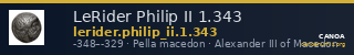LeRider Philip II 1.343 — CANOA