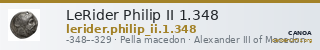 LeRider Philip II 1.348 — CANOA