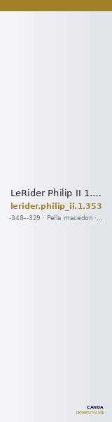 LeRider Philip II 1.353 — CANOA