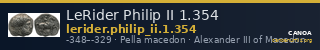 LeRider Philip II 1.354 — CANOA