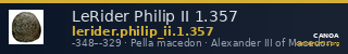 LeRider Philip II 1.357 — CANOA