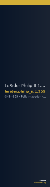 LeRider Philip II 1.359 — CANOA