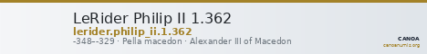 LeRider Philip II 1.362 — CANOA
