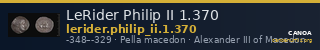 LeRider Philip II 1.370 — CANOA