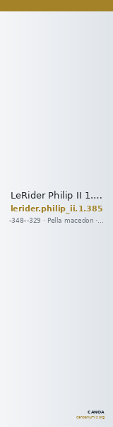 LeRider Philip II 1.385 — CANOA