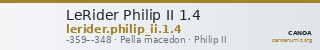 LeRider Philip II 1.4 — CANOA