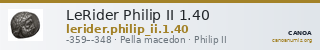 LeRider Philip II 1.40 — CANOA