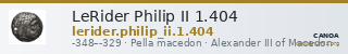 LeRider Philip II 1.404 — CANOA
