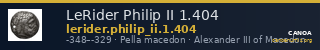 LeRider Philip II 1.404 — CANOA