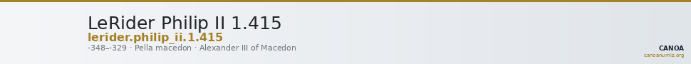 LeRider Philip II 1.415 — CANOA