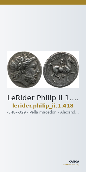 LeRider Philip II 1.418 — CANOA