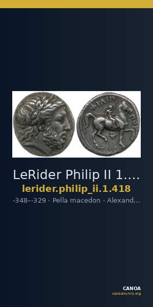 LeRider Philip II 1.418 — CANOA