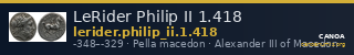 LeRider Philip II 1.418 — CANOA