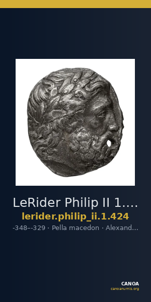 LeRider Philip II 1.424 — CANOA