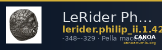 LeRider Philip II 1.424 — CANOA