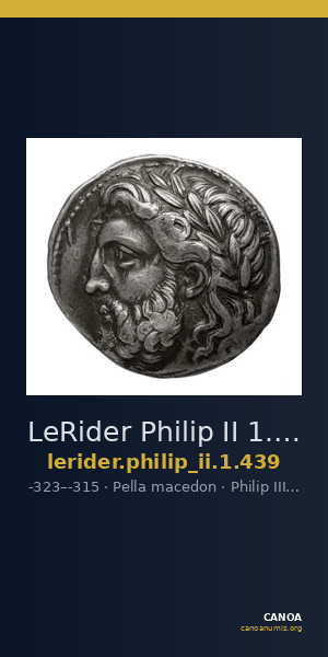 LeRider Philip II 1.439 — CANOA