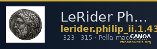 LeRider Philip II 1.439 — CANOA