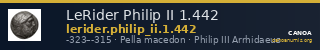LeRider Philip II 1.442 — CANOA
