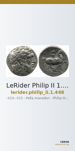 LeRider Philip II 1.448 — CANOA
