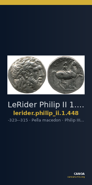 LeRider Philip II 1.448 — CANOA