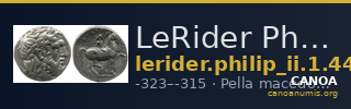 LeRider Philip II 1.448 — CANOA
