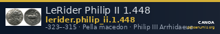 LeRider Philip II 1.448 — CANOA
