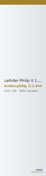 LeRider Philip II 1.449 — CANOA