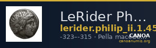 LeRider Philip II 1.451 — CANOA