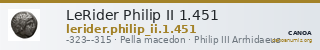 LeRider Philip II 1.451 — CANOA