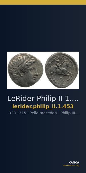 LeRider Philip II 1.453 — CANOA