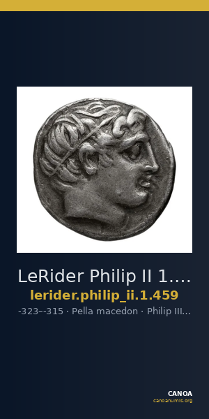 LeRider Philip II 1.459 — CANOA
