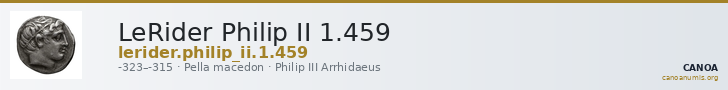 LeRider Philip II 1.459 — CANOA